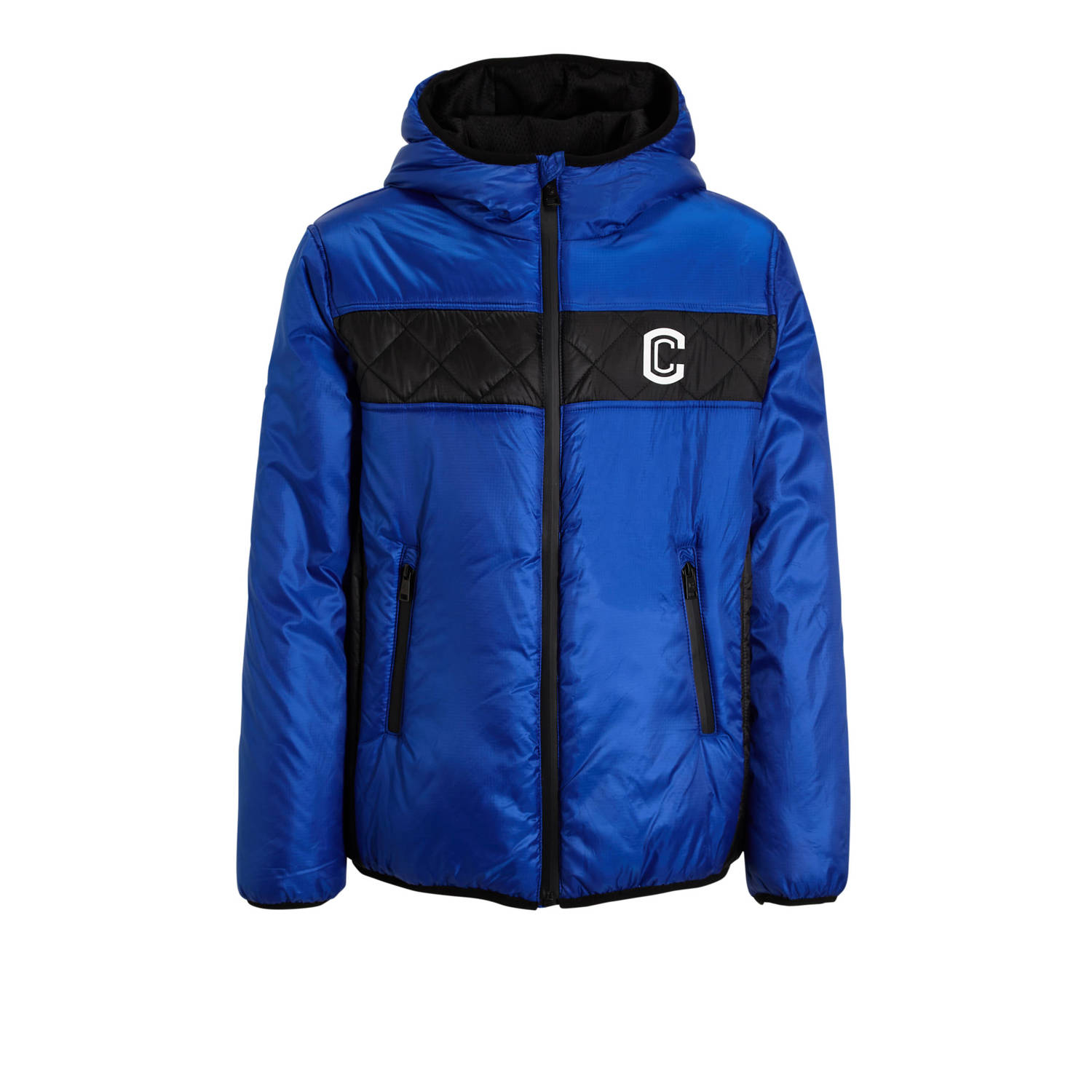 Coolcat Windjack Jayden met Contrast Blauw