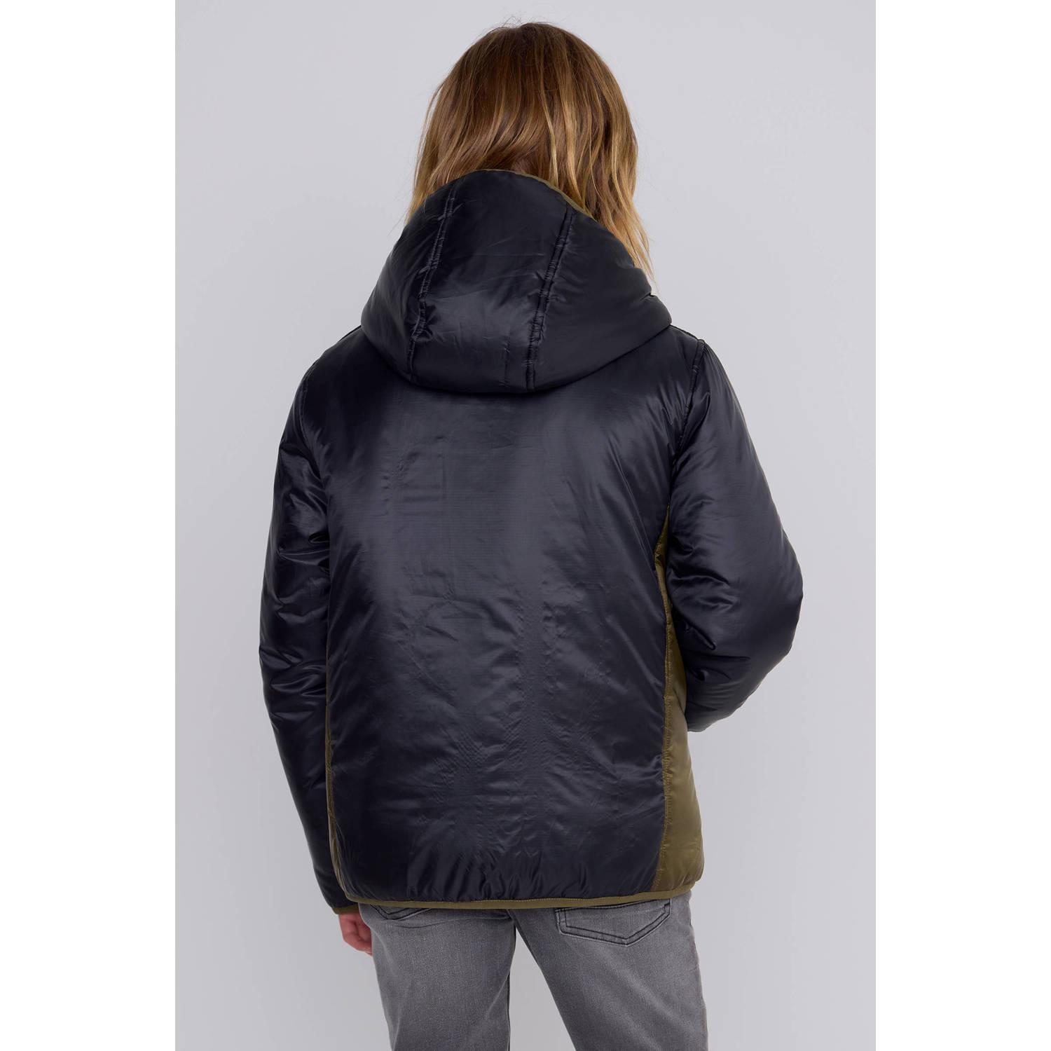 Coolcat Windjack Jayden met Contrast Groen