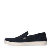 thumbnail: Manfield   suède loafers donkerblauw