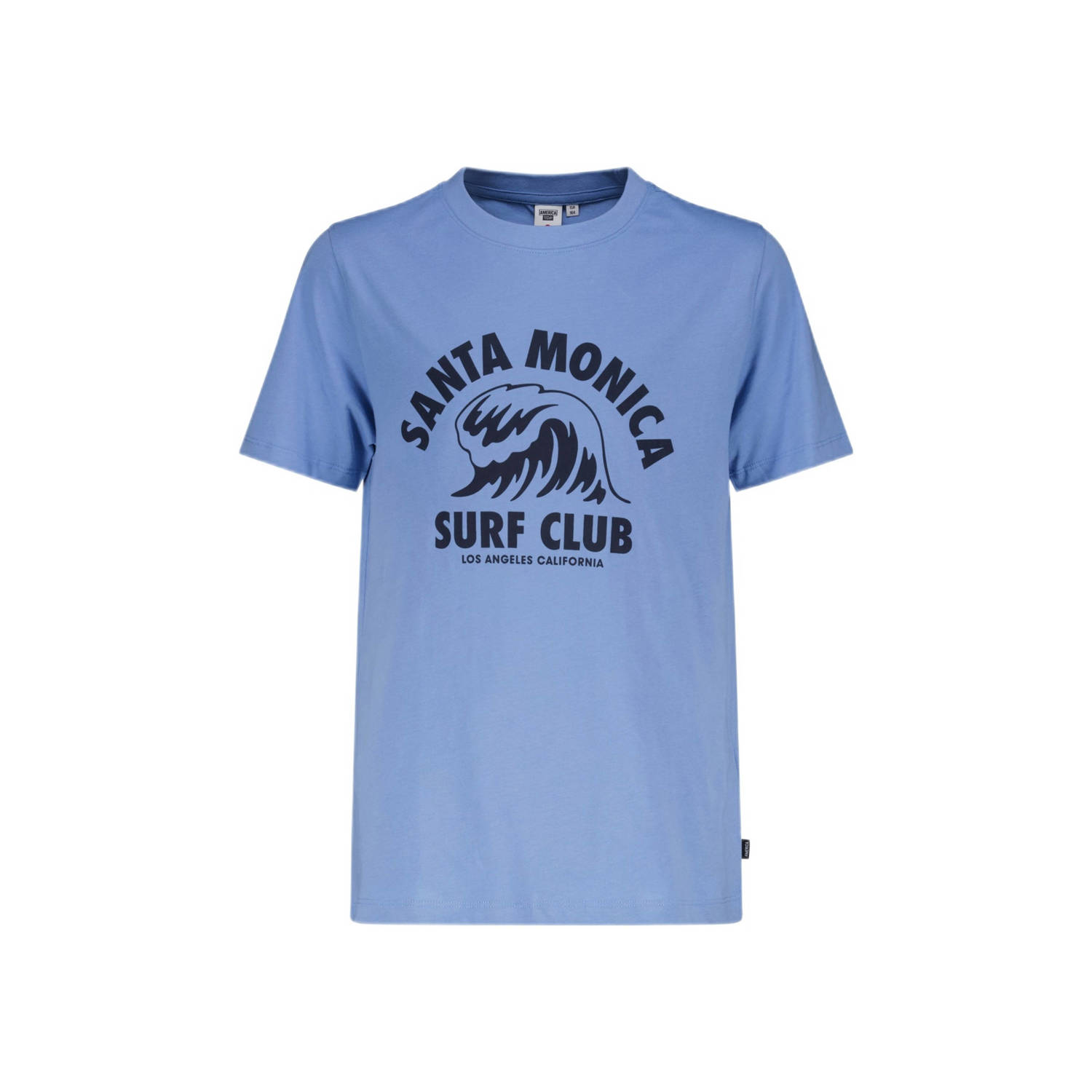 America Today T-shirt met printopdruk blauw zwart