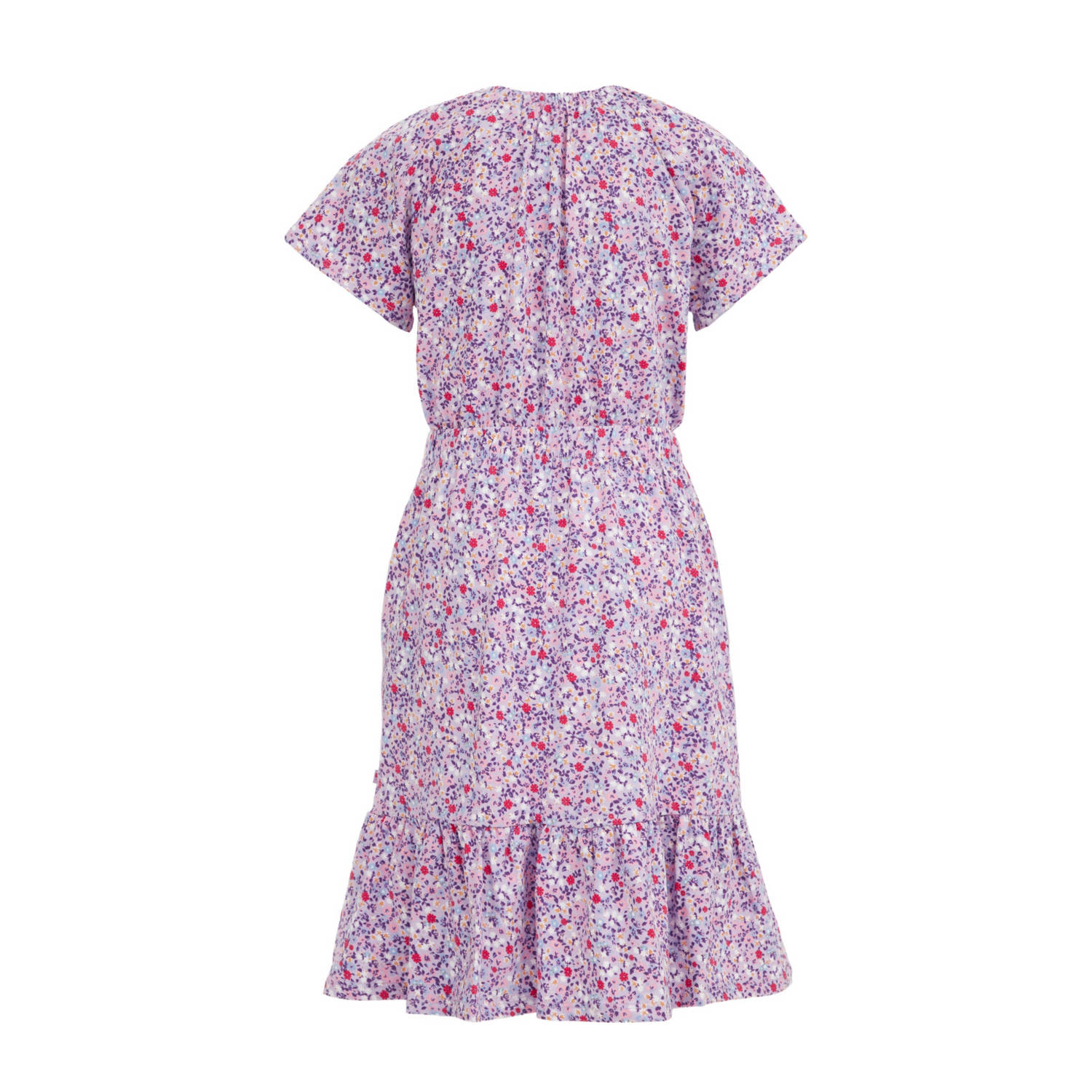 WE Fashion gebloemde jurk multicolor