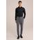 WE Fashion slim fit overhemd black