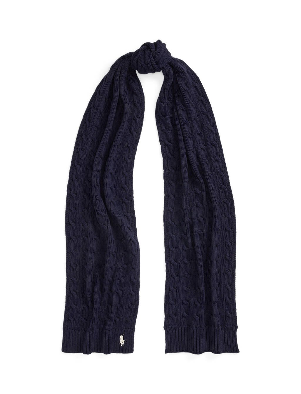 Lauren Scarf Sjaal Ralph Lauren Dames Lauren Scarf Navy Polo Ralph