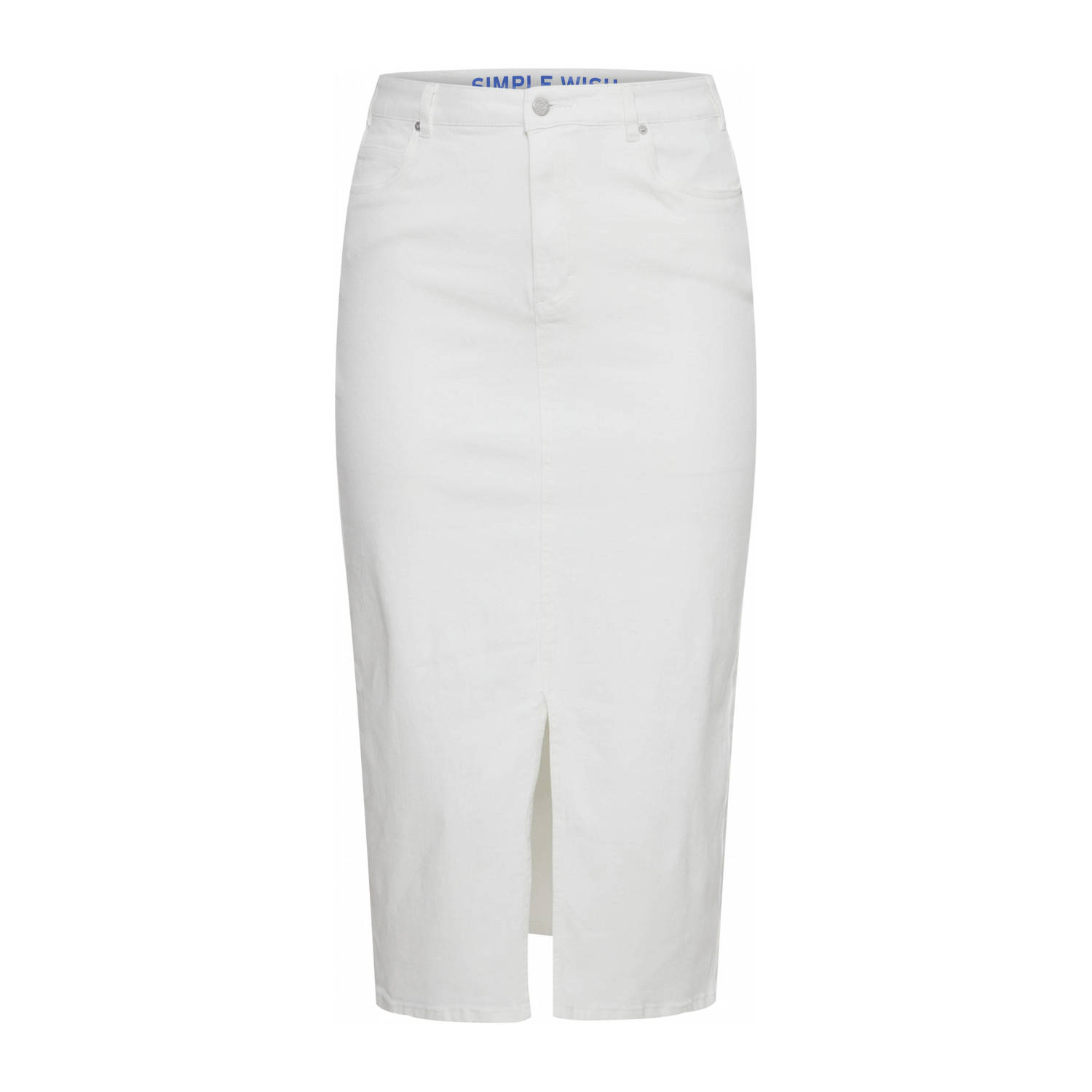 Simple Wish spijkerrok wit