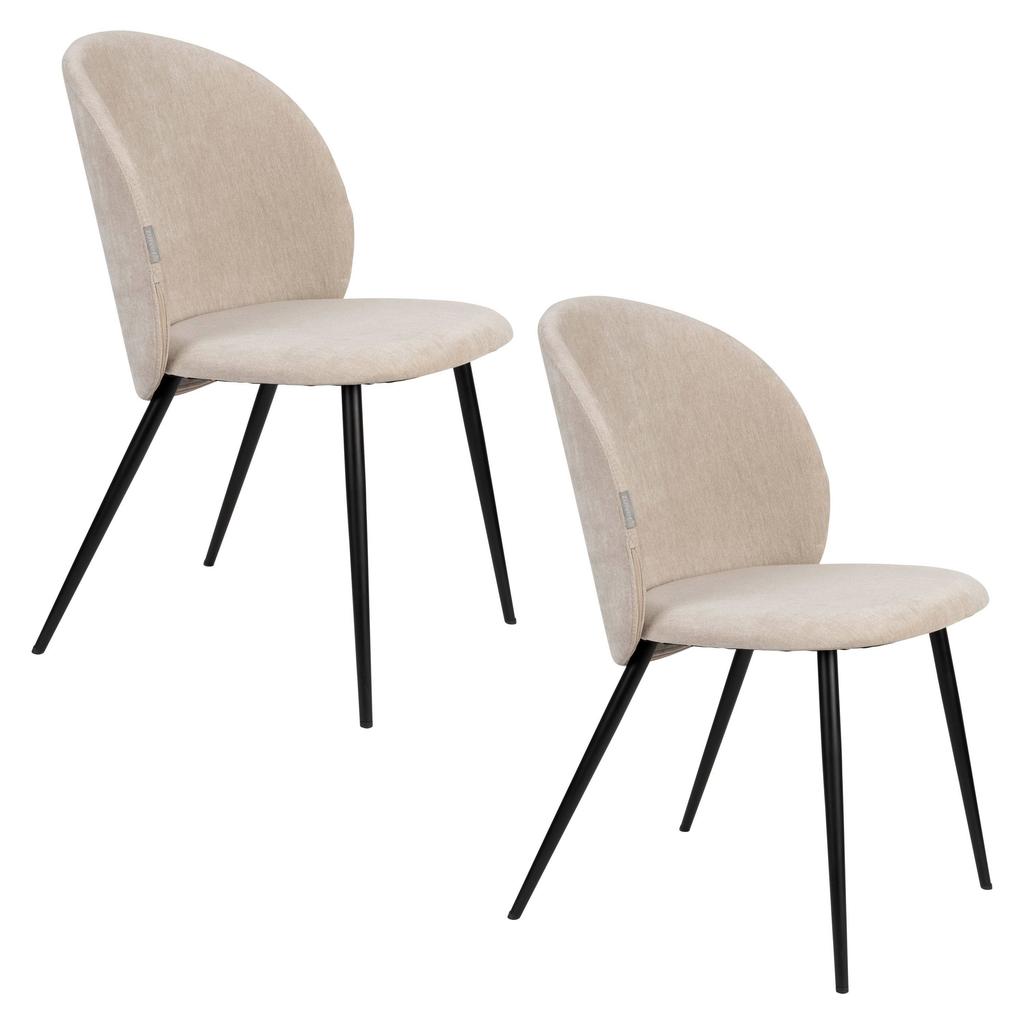 Zuiver eetkamerstoel Cozy (set van 2)