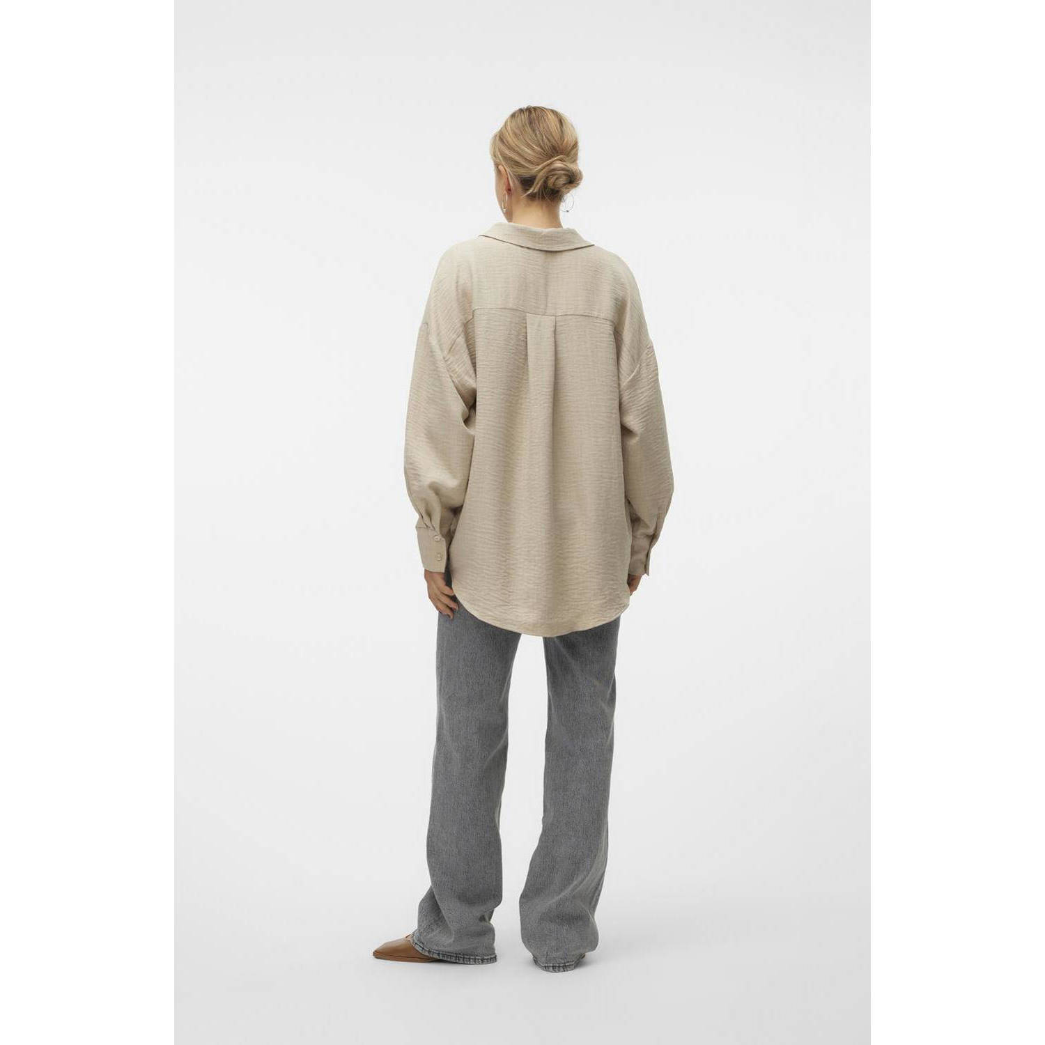 VERO MODA blouse VMMELANEY zand