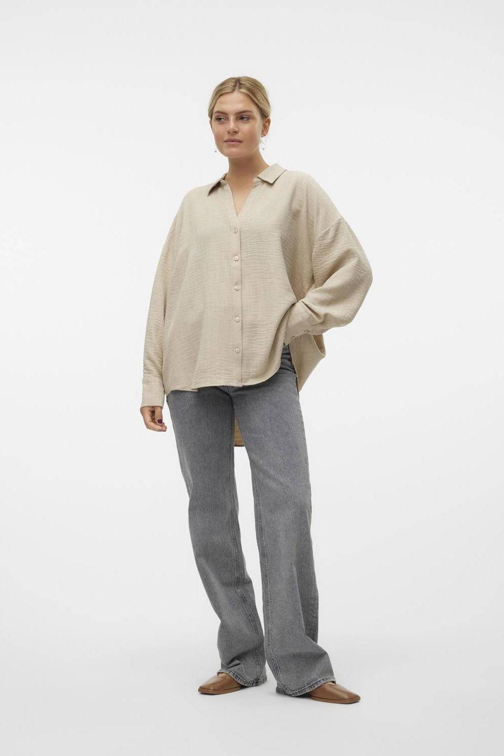 VERO MODA blouse VMMELANEY zand