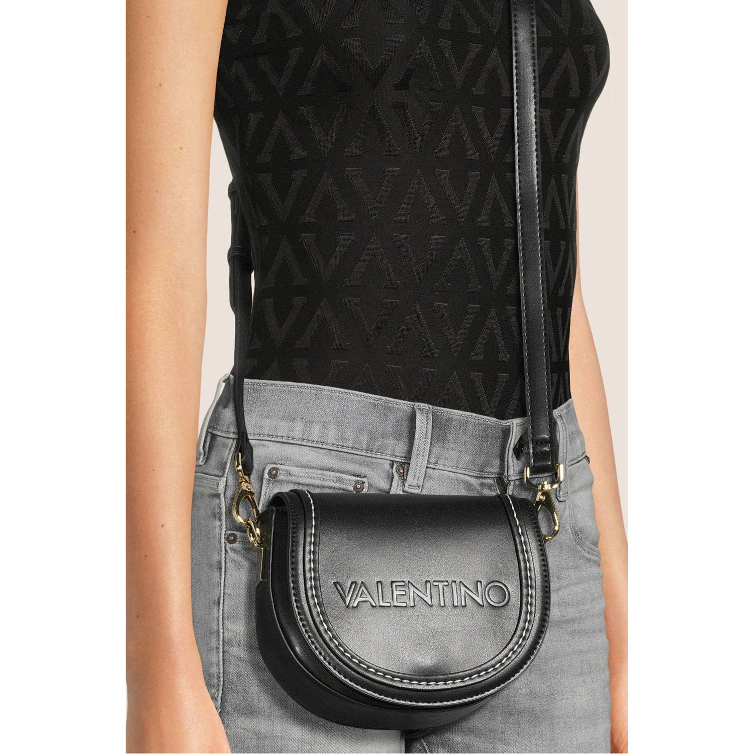 Valentino Bags crossbody tas Tonga Re zwart