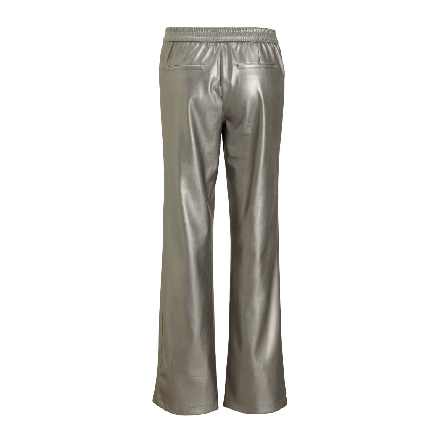 Miljuschka by Wehkamp PU broek zilver