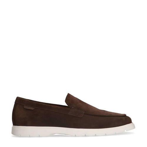 Manfield suède loafers bruin afbeelding