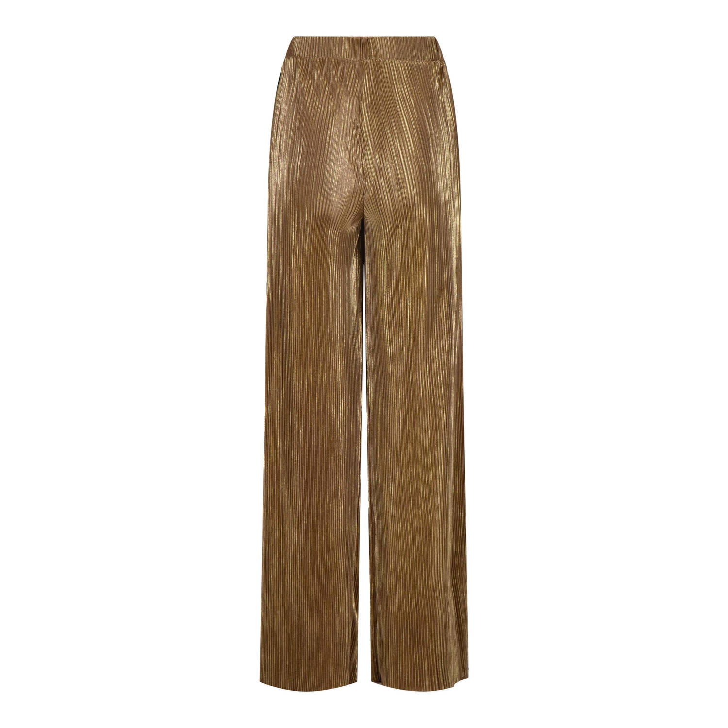 Zusss straight fit broek goud