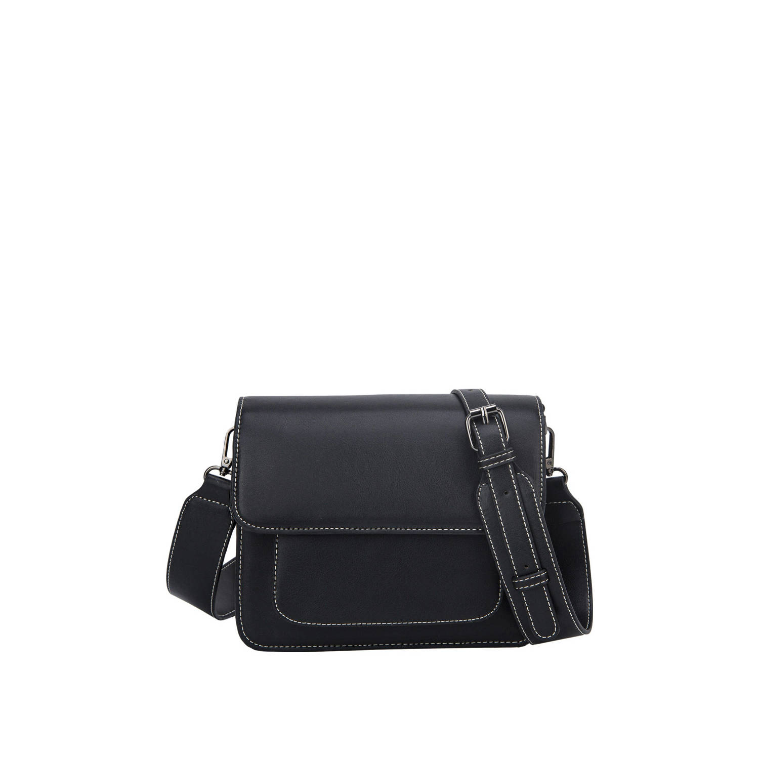 HVISK crossbody tas Cayman Pocket Soft Structure zwart