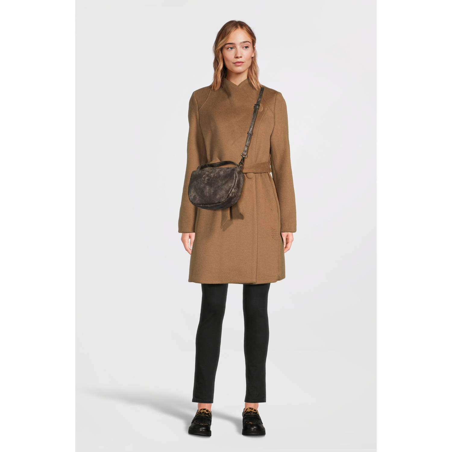 HVISK crossbody tas Tate Soft bruin