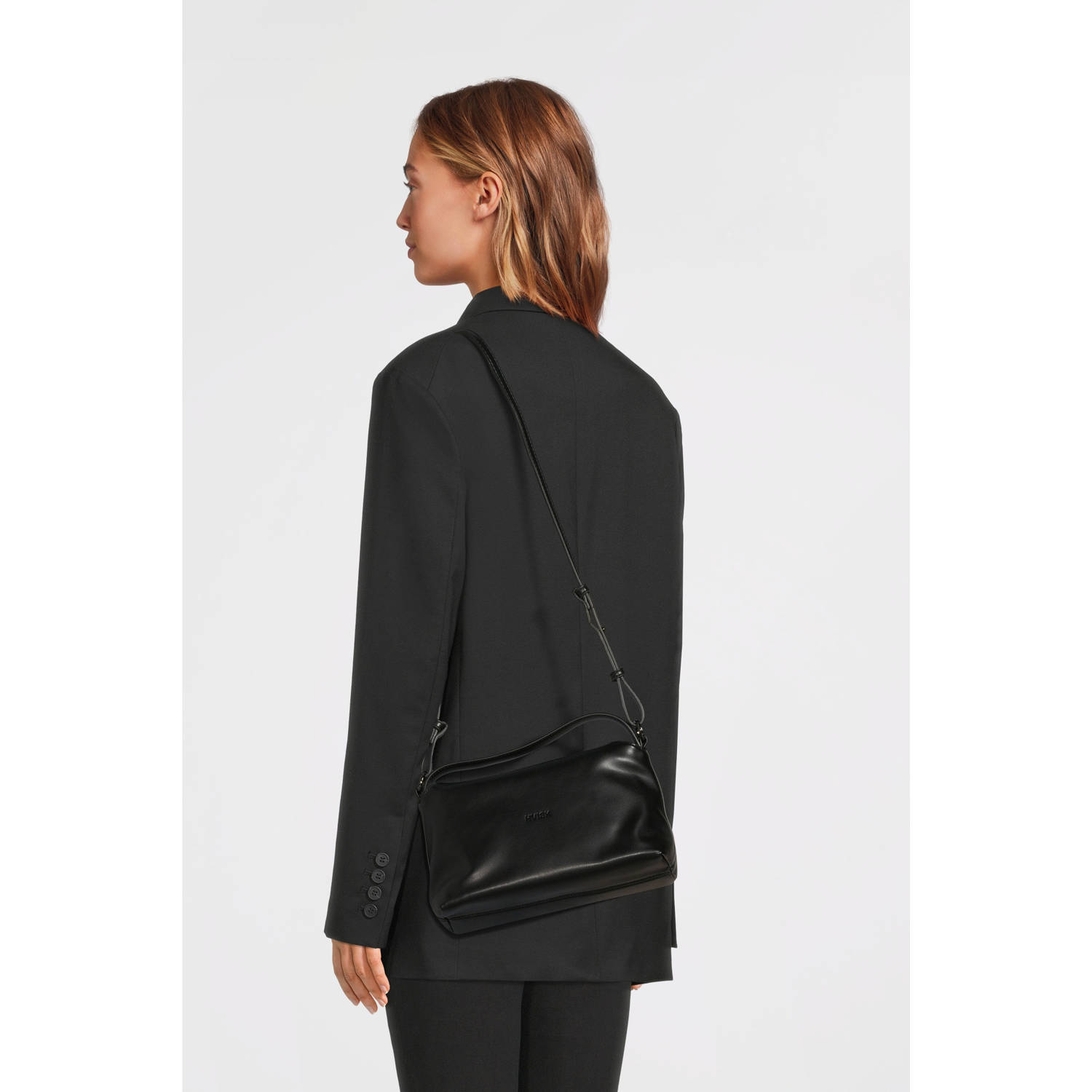 HVISK crossbody tas Note Soft zwart
