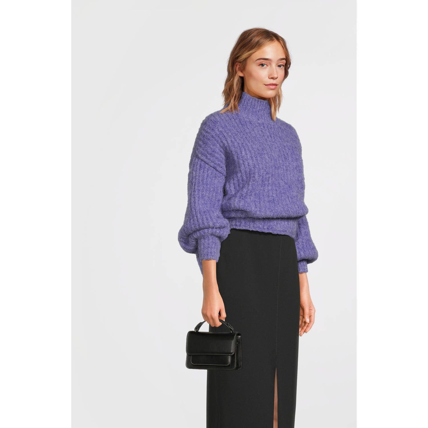 HVISK crossbody tas Renei Soft Structure zwart