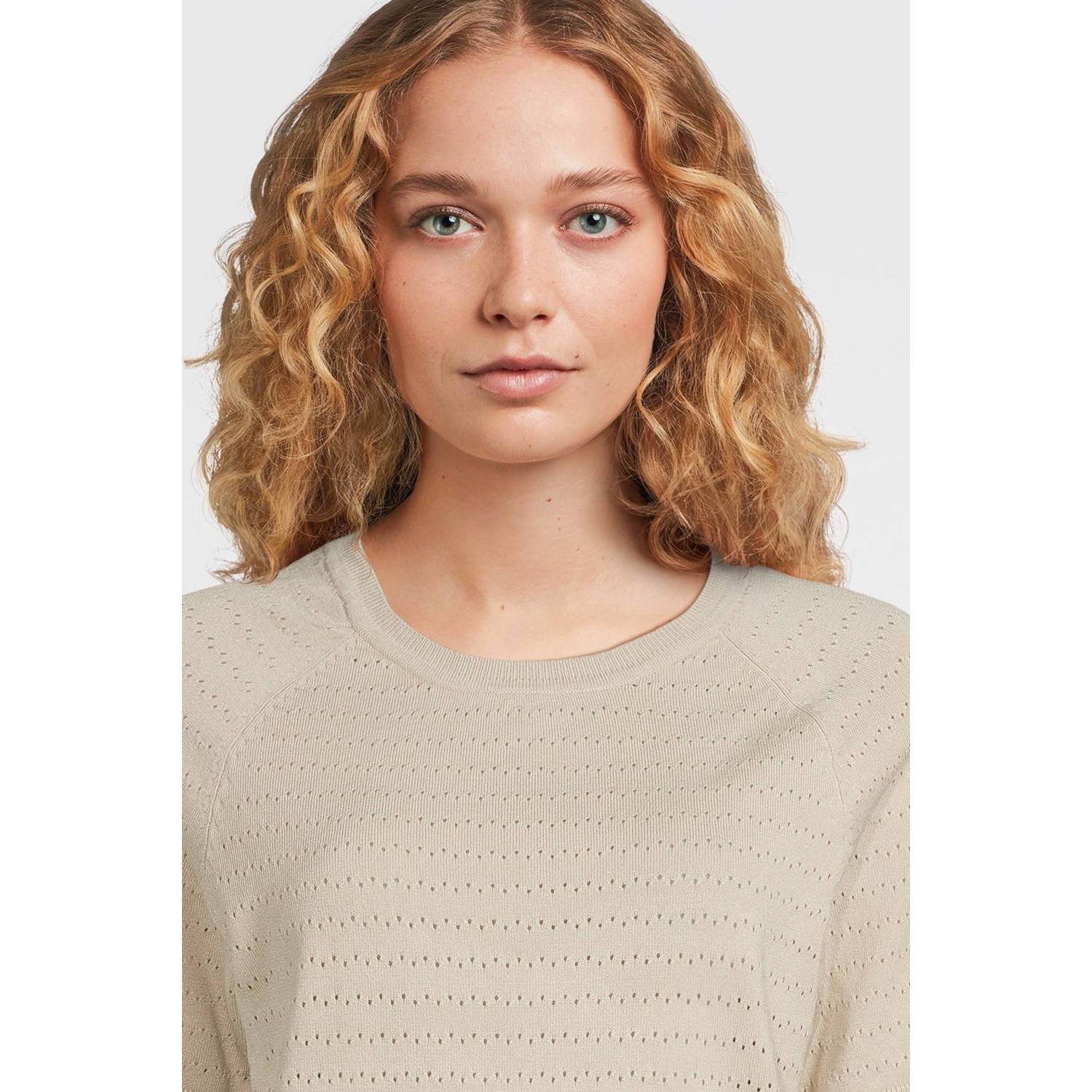 B.Young T-shirt zand