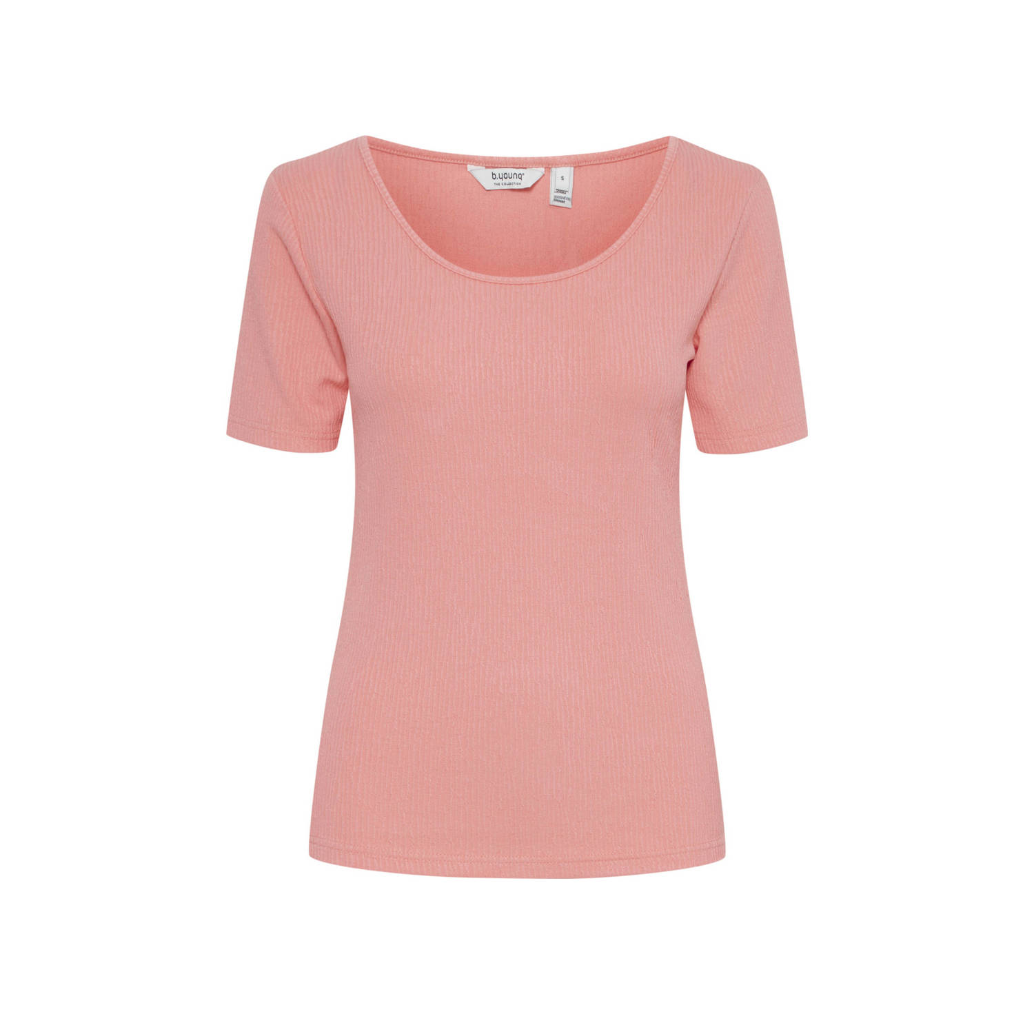 B.Young T-shirt BYRIMANILA lichtroze