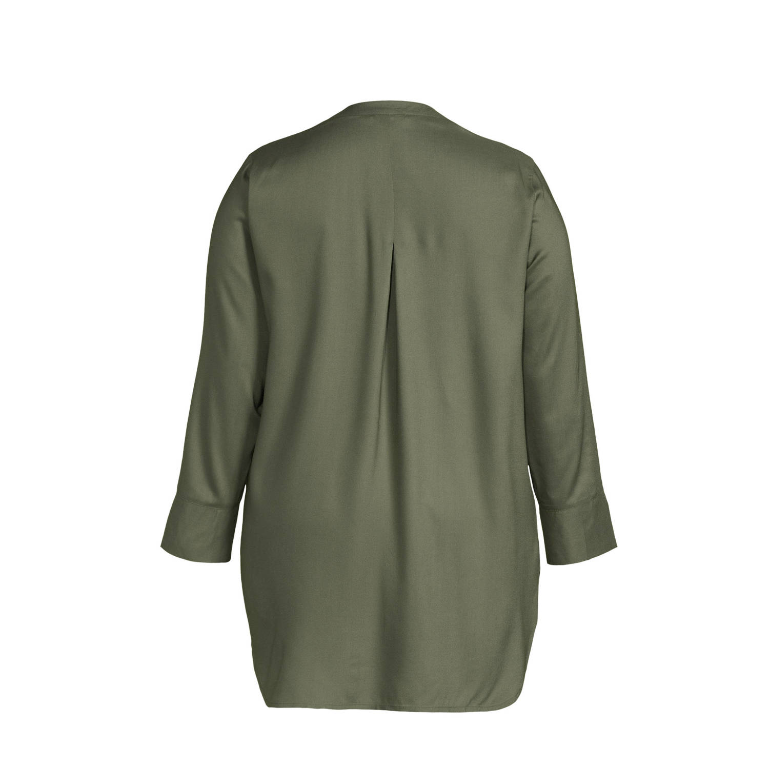 GREAT LOOKS lange blouse khaki