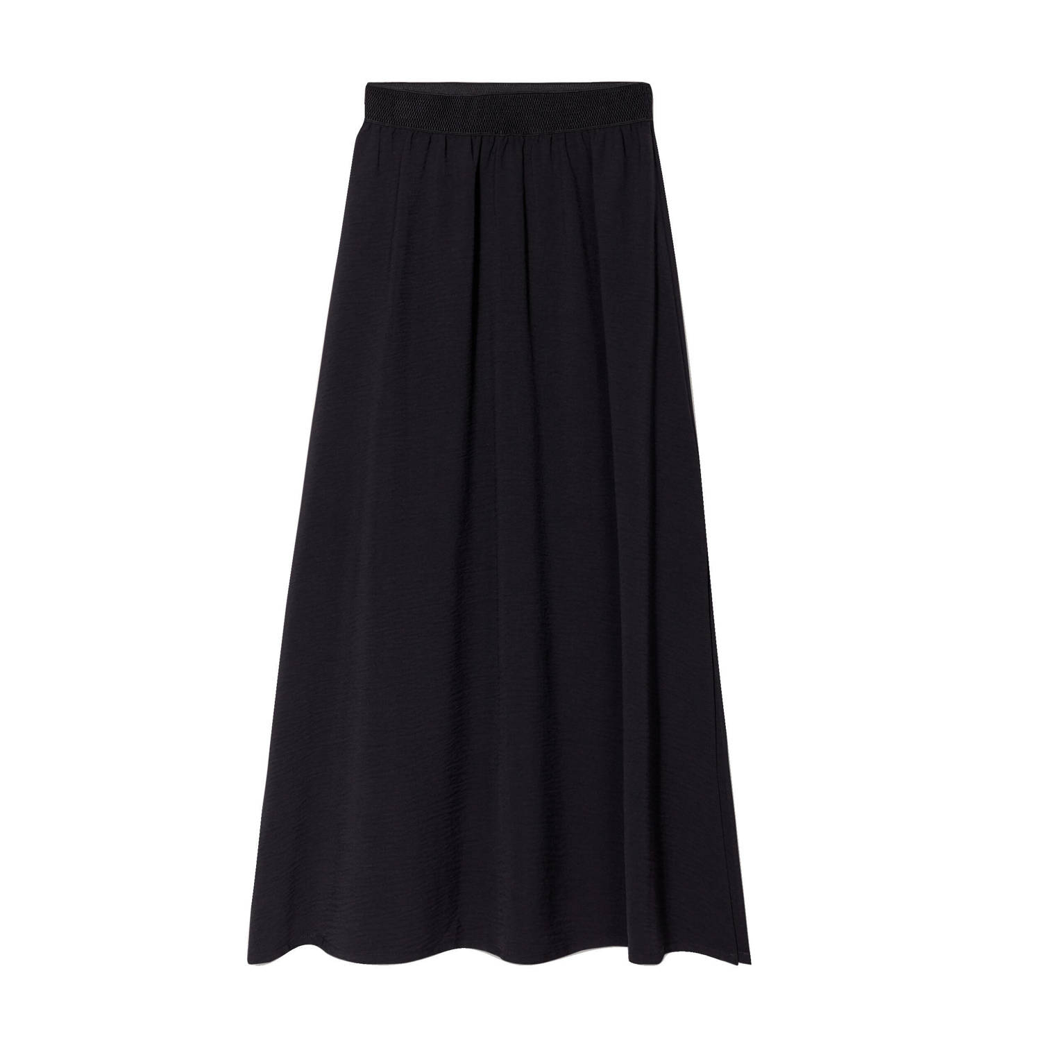 Cache midi rok zwart