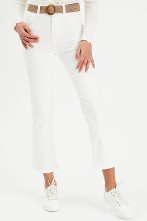 bootcut jeans wit