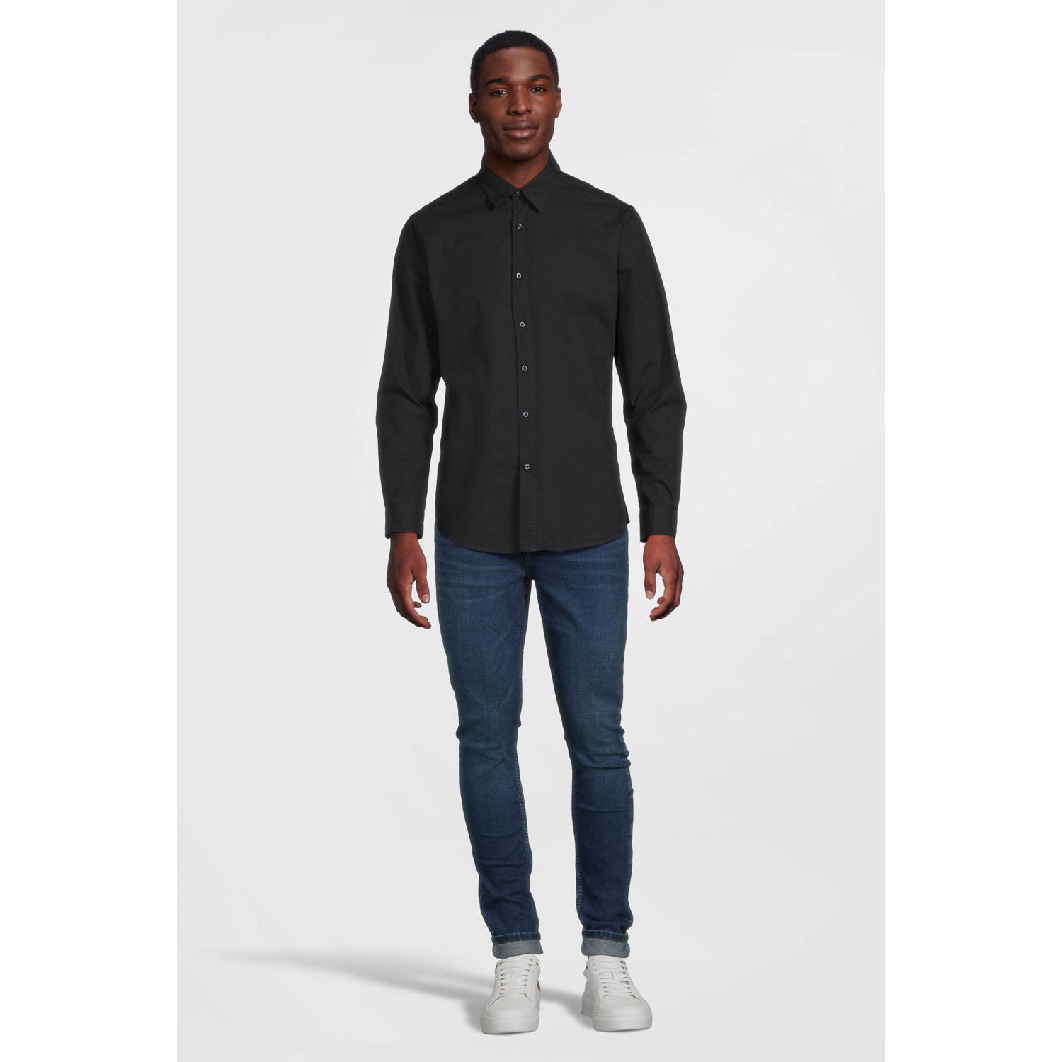 anytime skinny jeans blauw