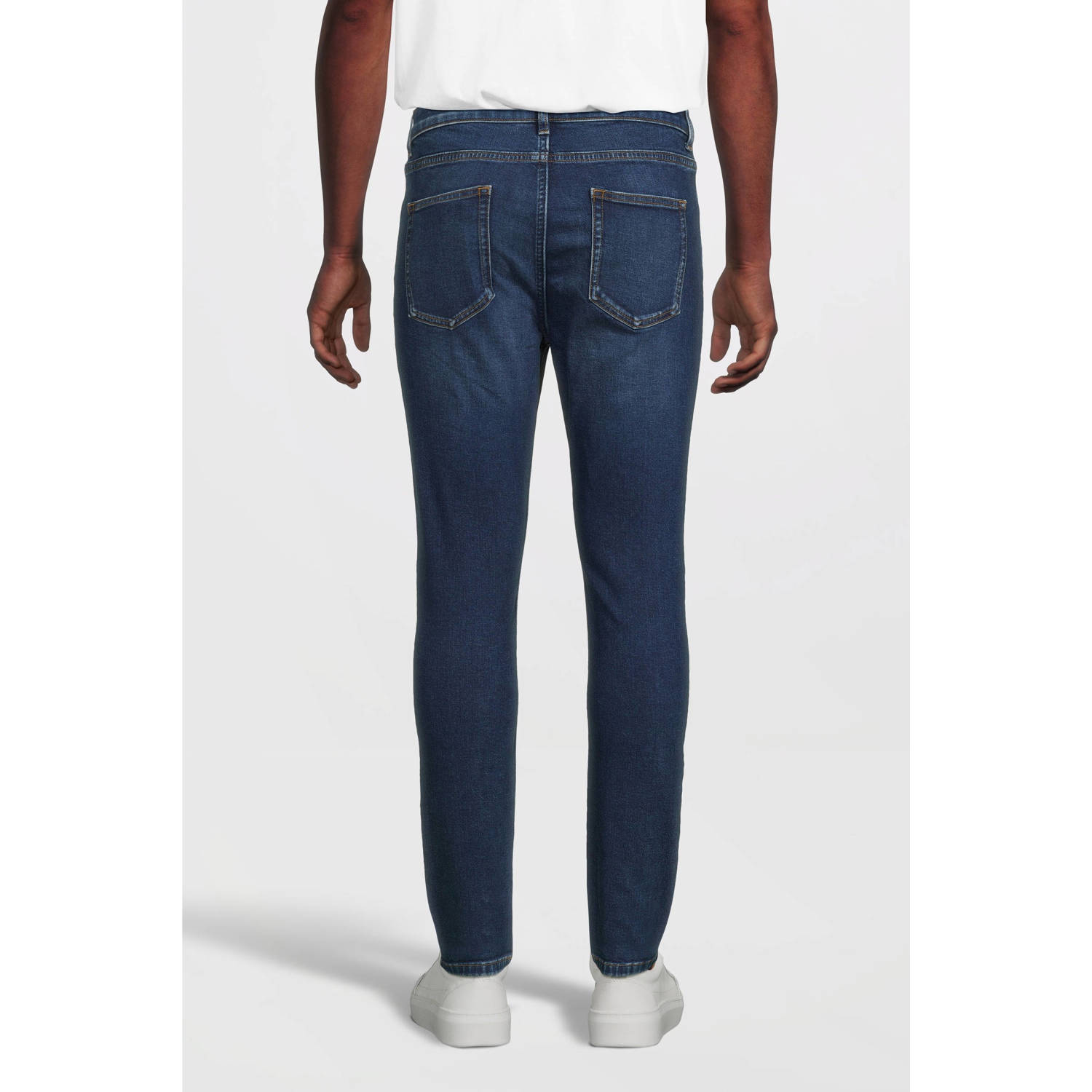 anytime skinny jeans blauw