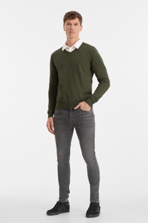 skinny jeans lichtgrijs