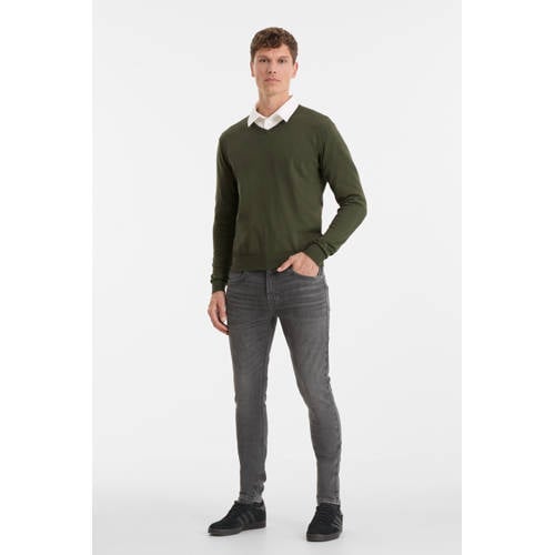 anytime skinny jeans lichtgrijs afbeelding