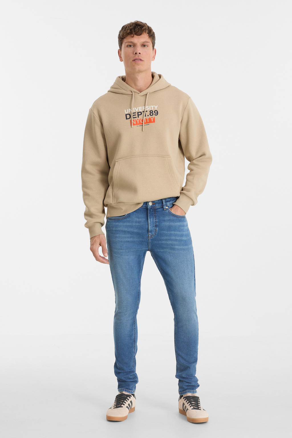 Anytime skinny jeans lichtblauw