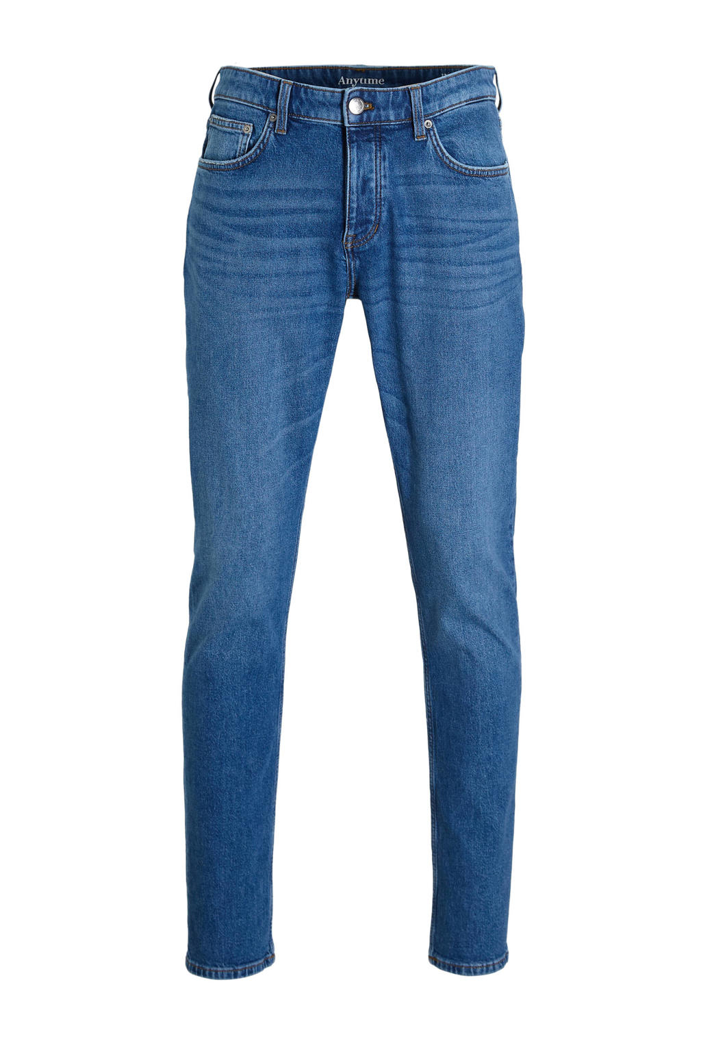 Anytime relaxed fit jeans blauw
