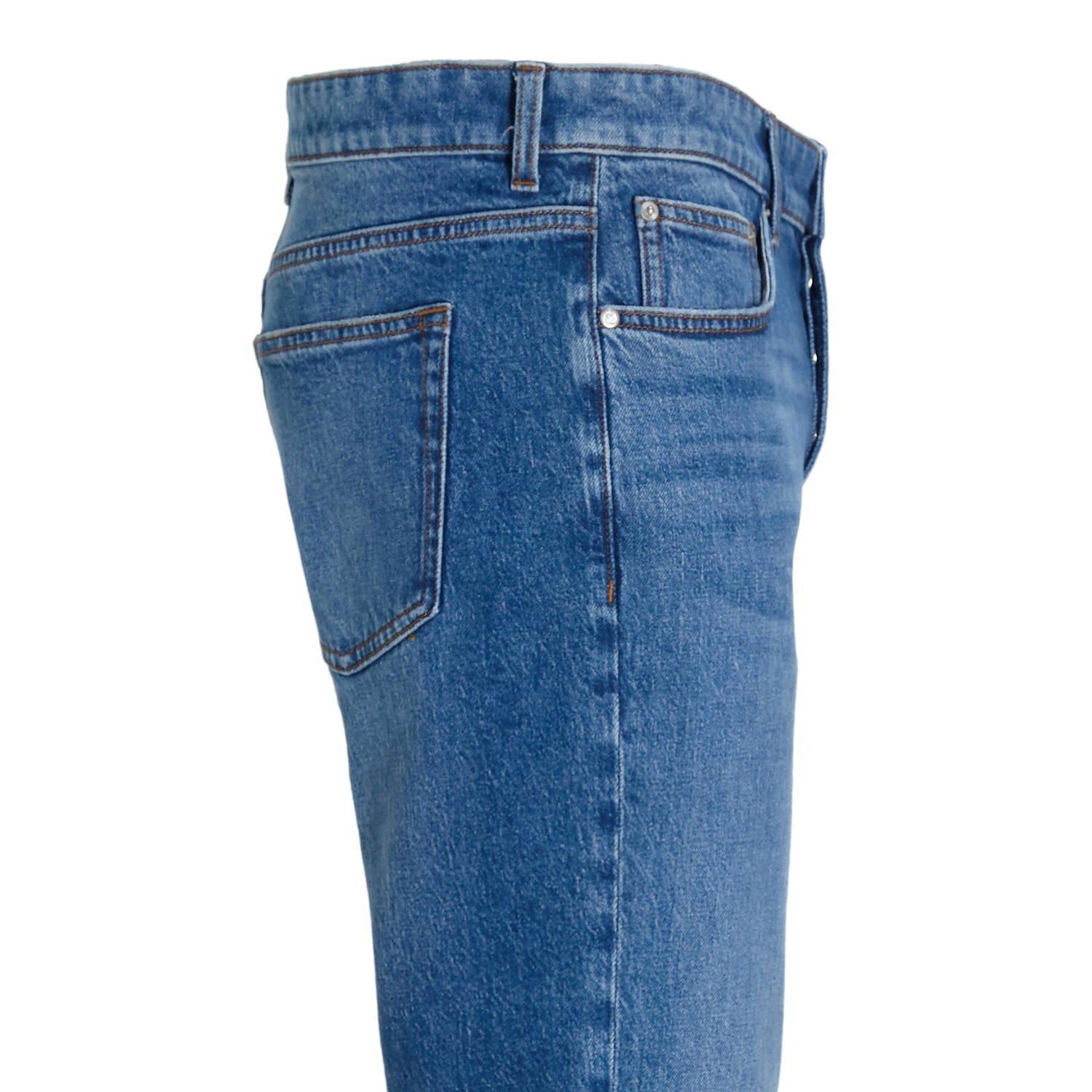 anytime relaxed fit jeans donkerblauw