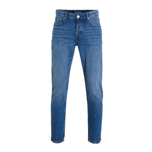 anytime relaxed fit jeans donkerblauw afbeelding