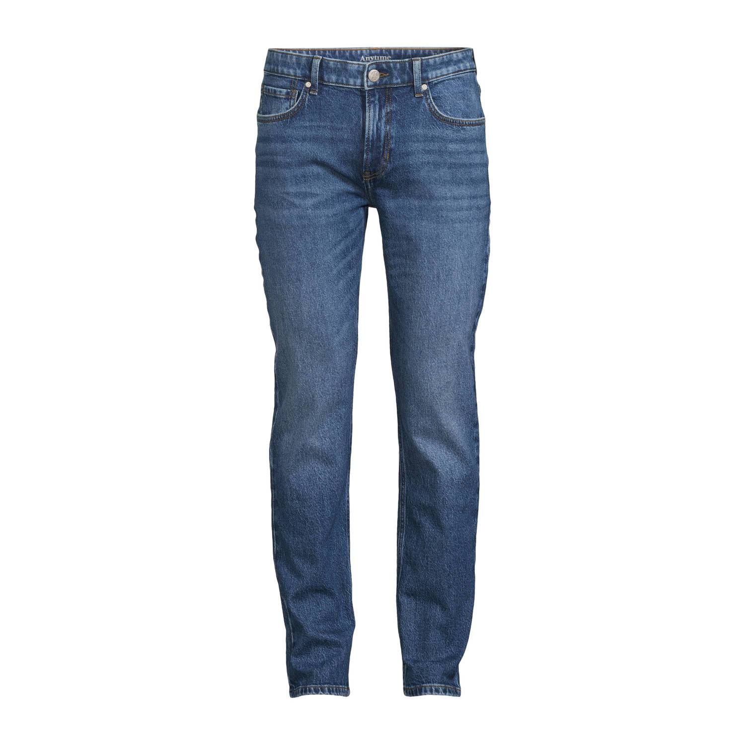 Anytime slim fit jeans blauw