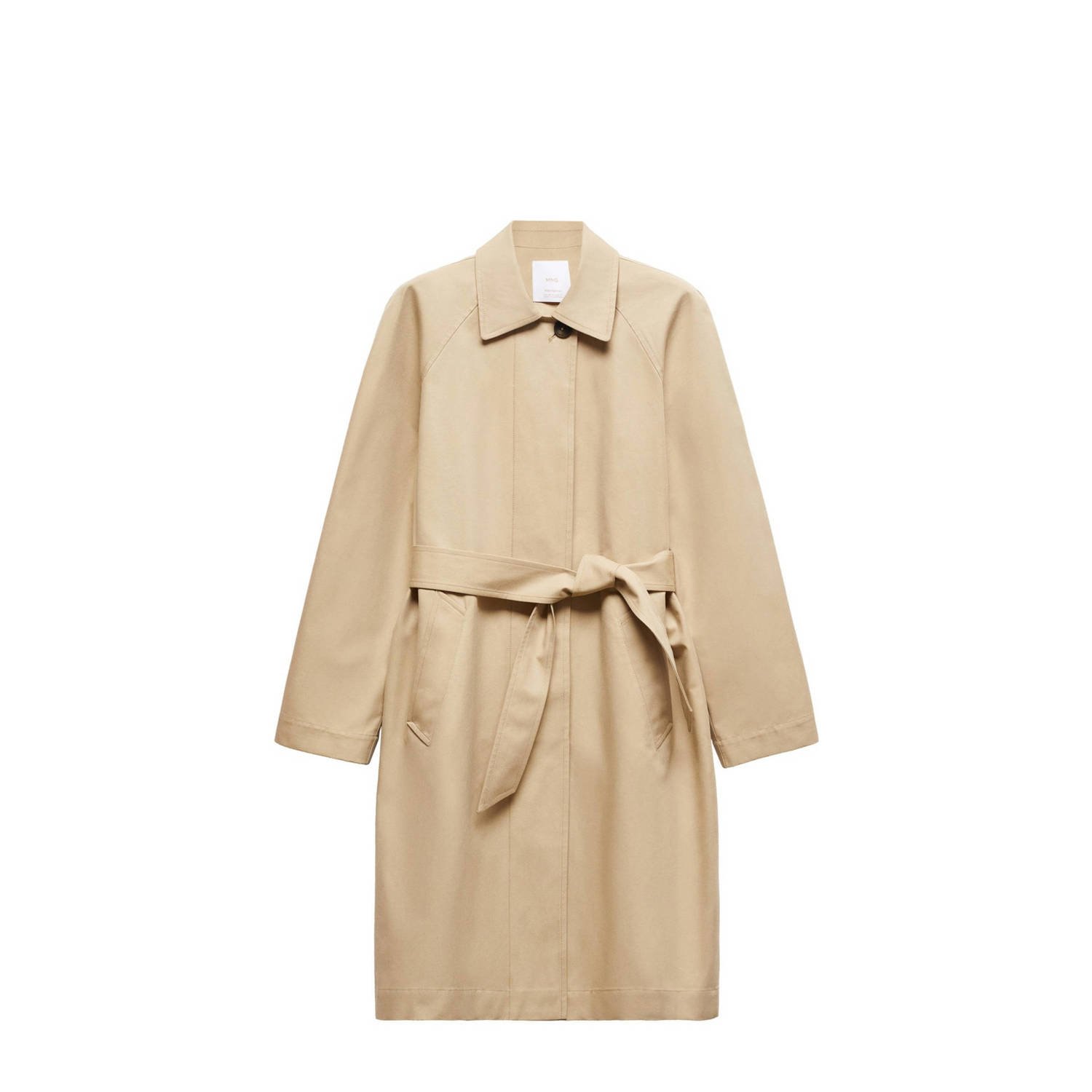 Mango trenchcoat jas beige