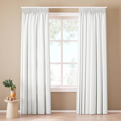 Wehkamp NOUS Living lichtdoorlatend gordijn kant en klaar Sofia (per stuk) (300 x 290 cm)* aanbieding