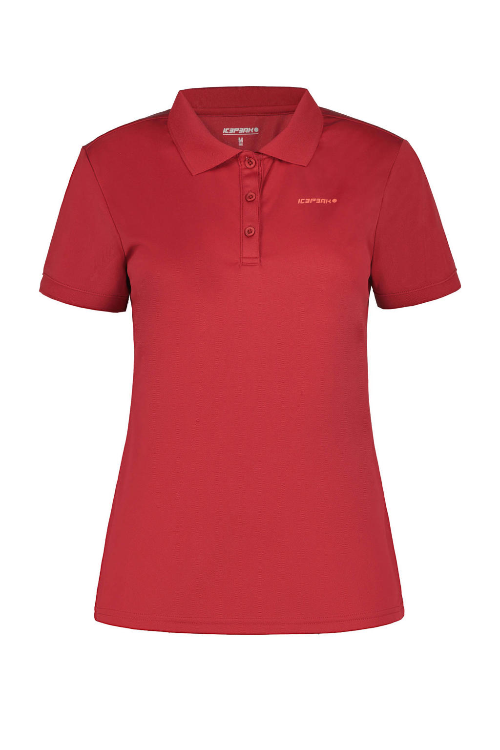 ICEPEAK Polo Da Donna Bayard | Manica Corta In Tessuto Traspirante Con Materiale Riciclato, Lampone - 2