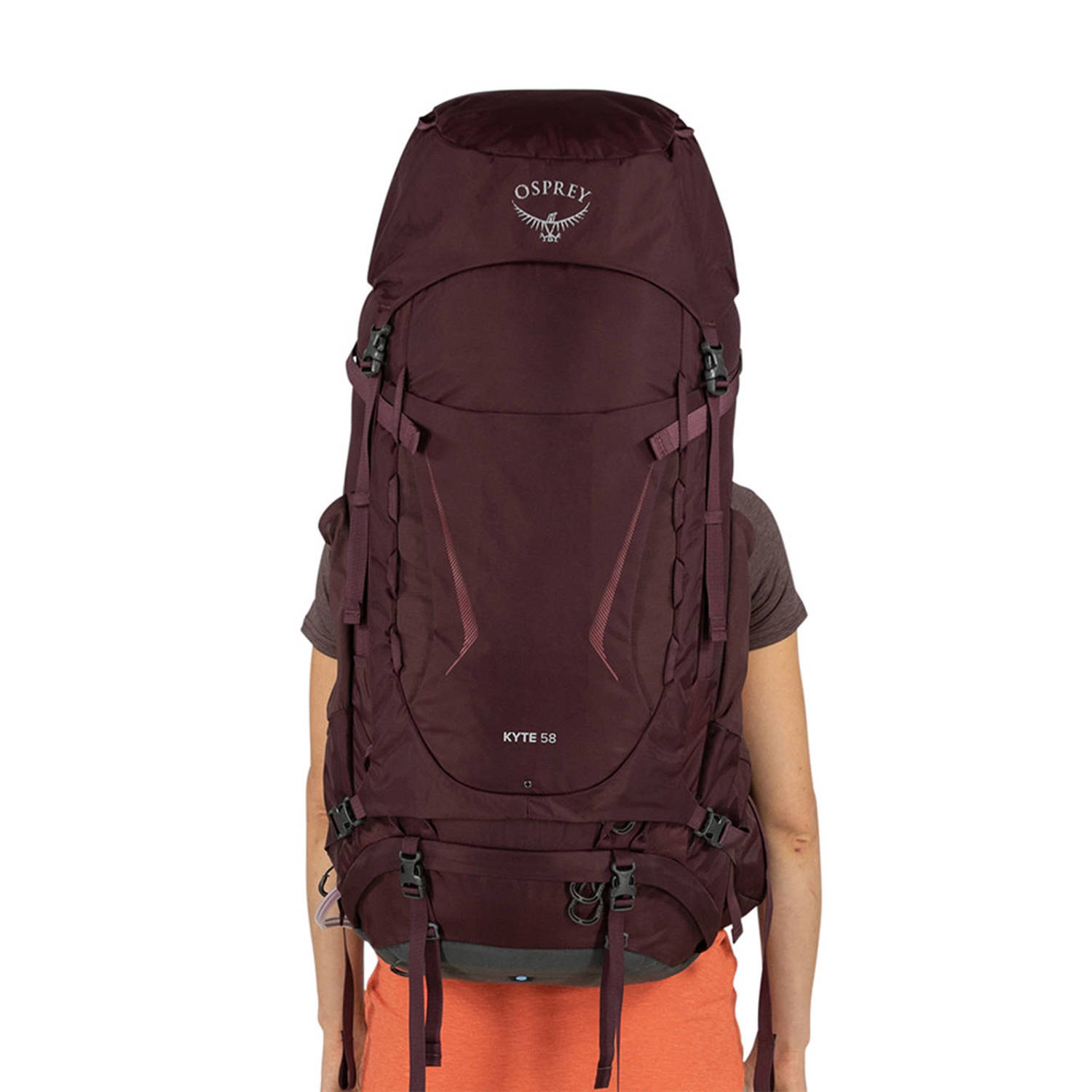 Osprey backpack Kyte 58L WM L bordeauxrood