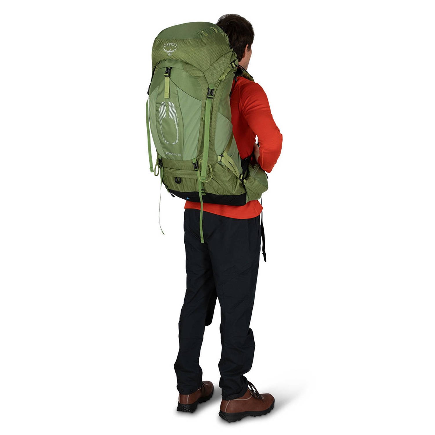 Osprey backpack Atmos AG 50L S M zwart