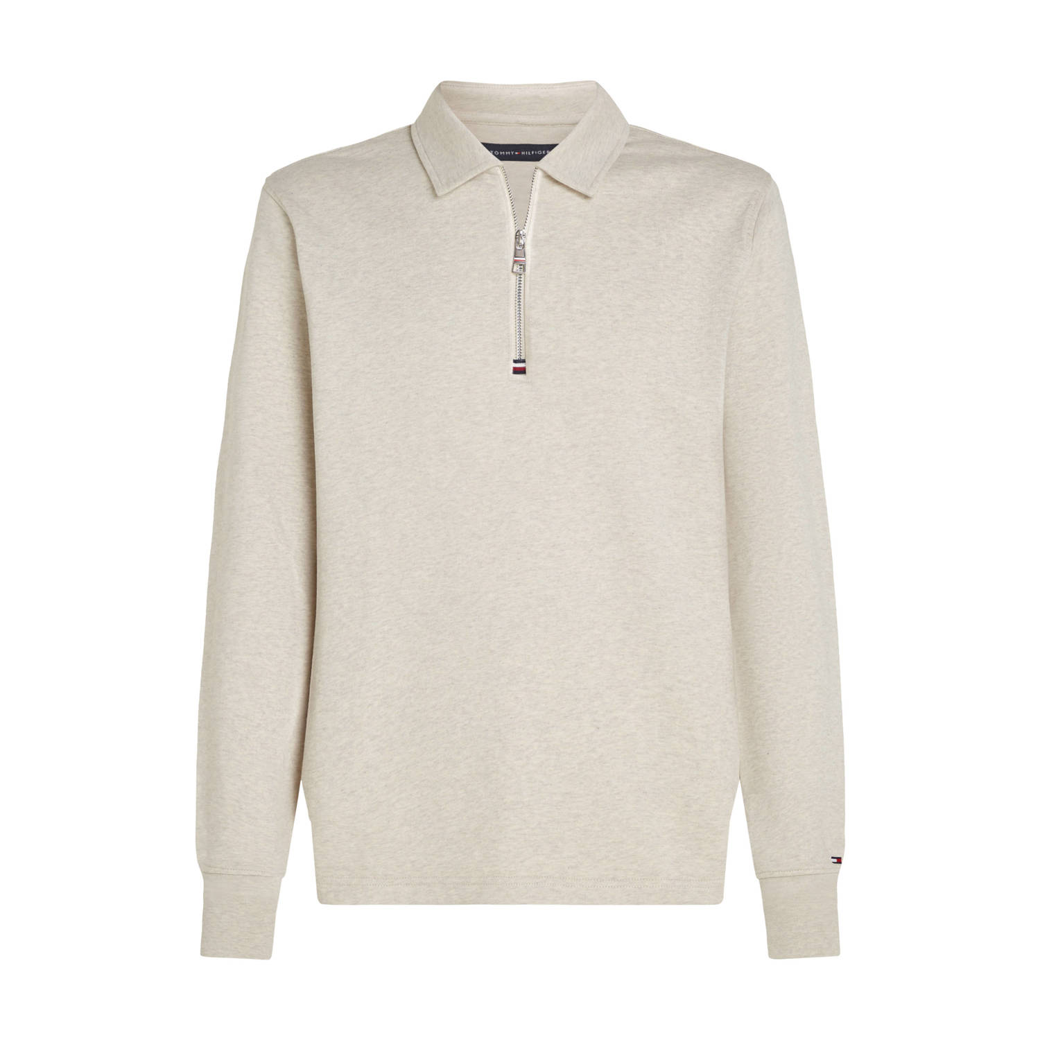 Tommy Hilfiger sweater met logo ecru