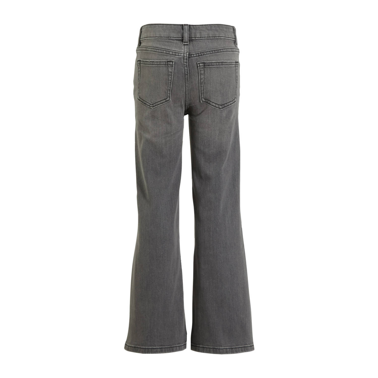 anytime wide leg jeans grijs