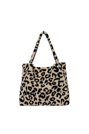 luiertas Holy Cow Teddy Mom Bag ecru/zwart