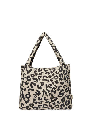luiertas Holy Cow Puffy Mom Bag ecru/zwart