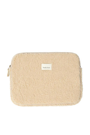 13 inch Teddy laptopsleeve ecru