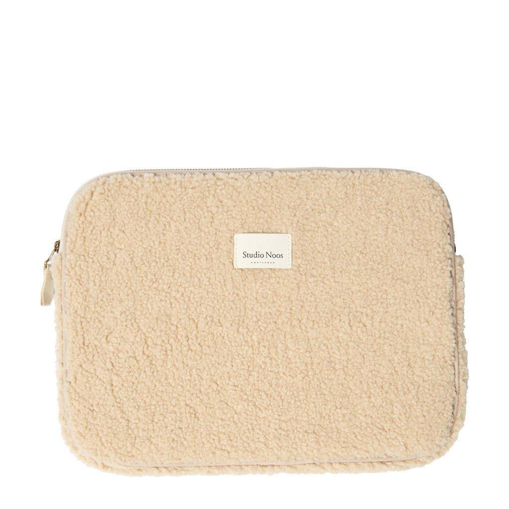 Studio Noos 13 inch Teddy laptopsleeve ecru
