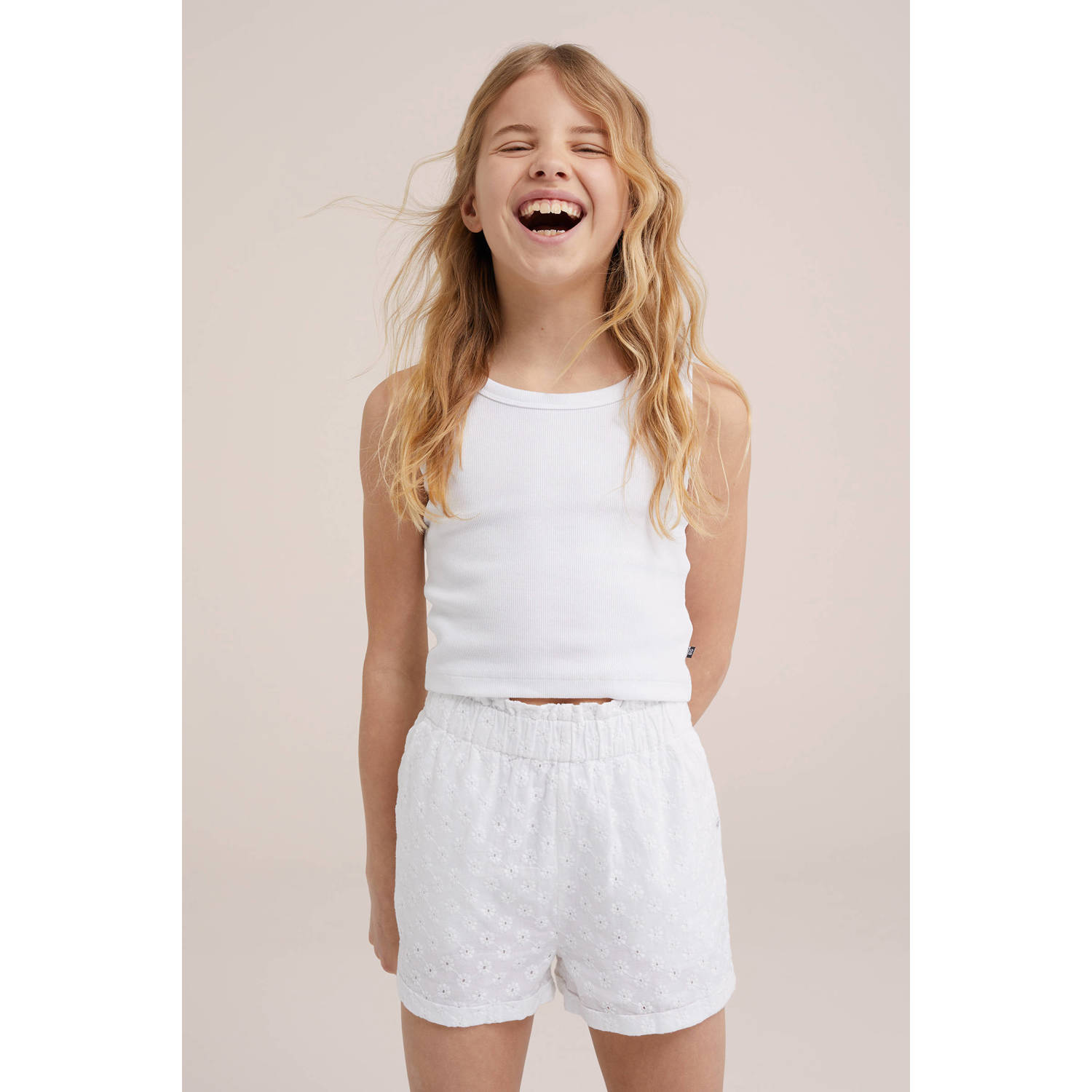 WE Fashion top white uni