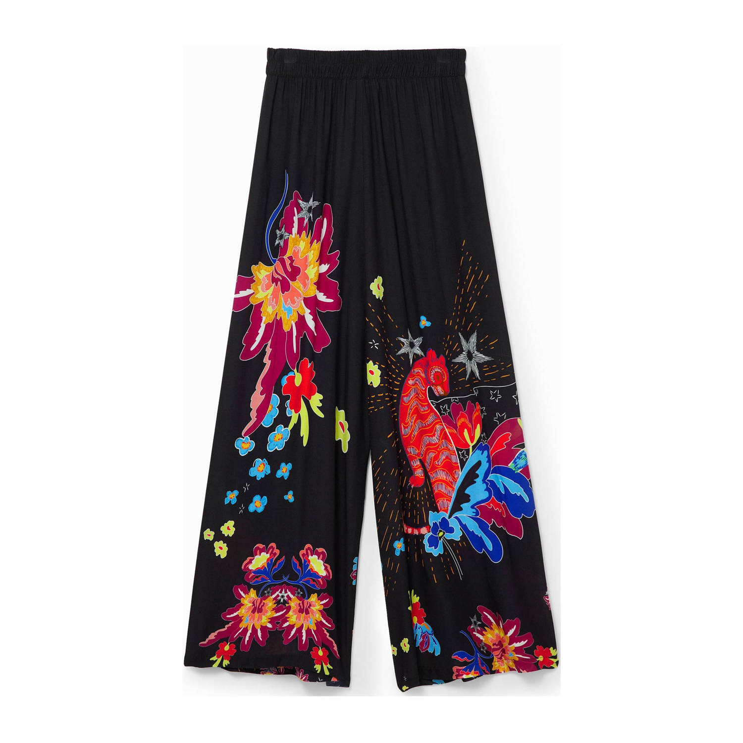 Desigual Stijlvolle bedrukte instapbroek Multicolor Dames