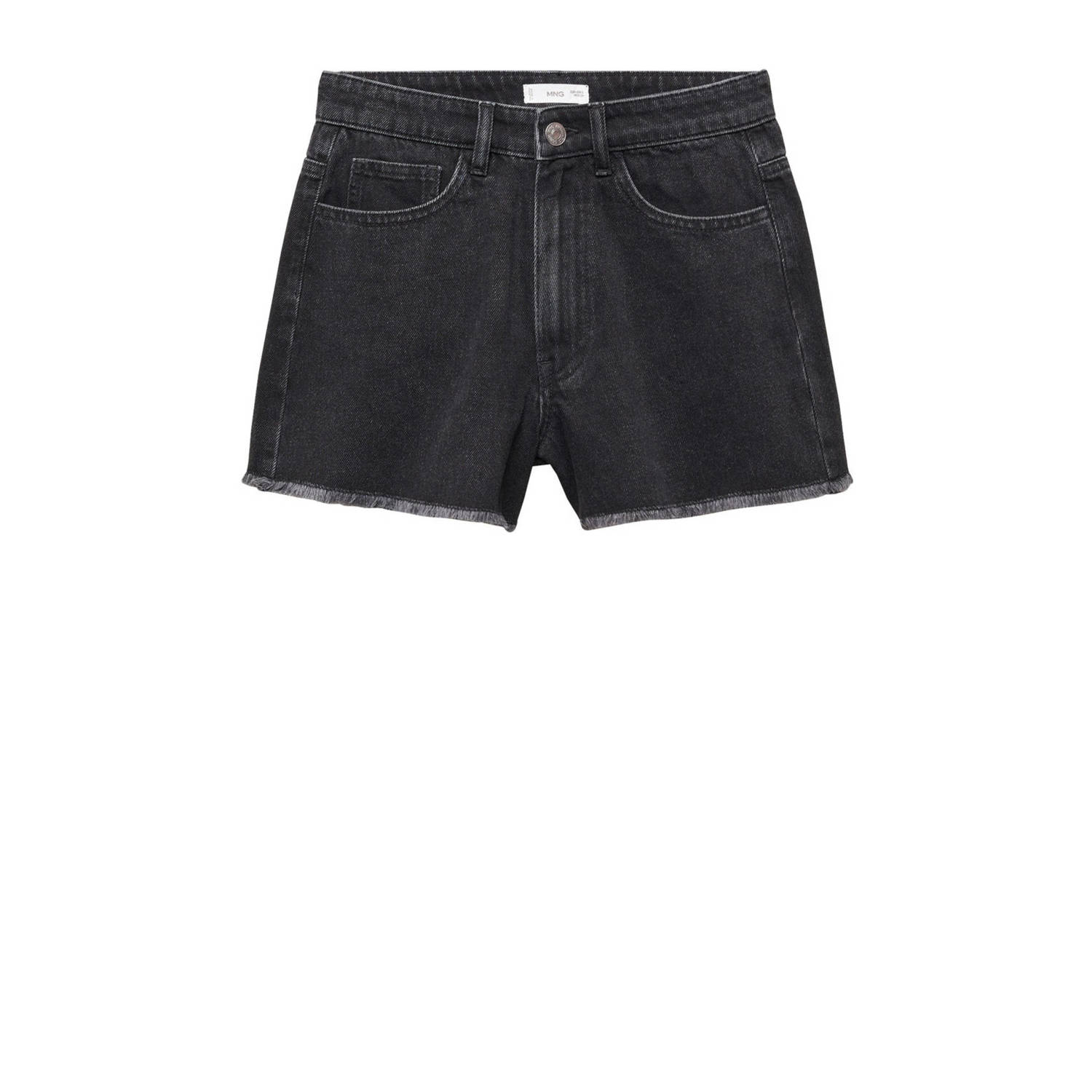 Mango Kids denim short Korte broek Grijs Effen 152(XXS)