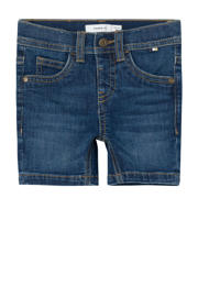thumbnail: NAME IT MINI slim fit denim short NKMSILAS dark blue denim