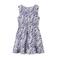 NAME IT KIDS jurk NKFVINAYA SPENCER FFFF met all over print en volant