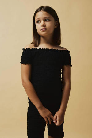 off shoulder top NKFHALISSE zwart